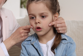 Dziewczynka na zajęciach logopedycznych ćwicząca wymowę – LabStar Kids